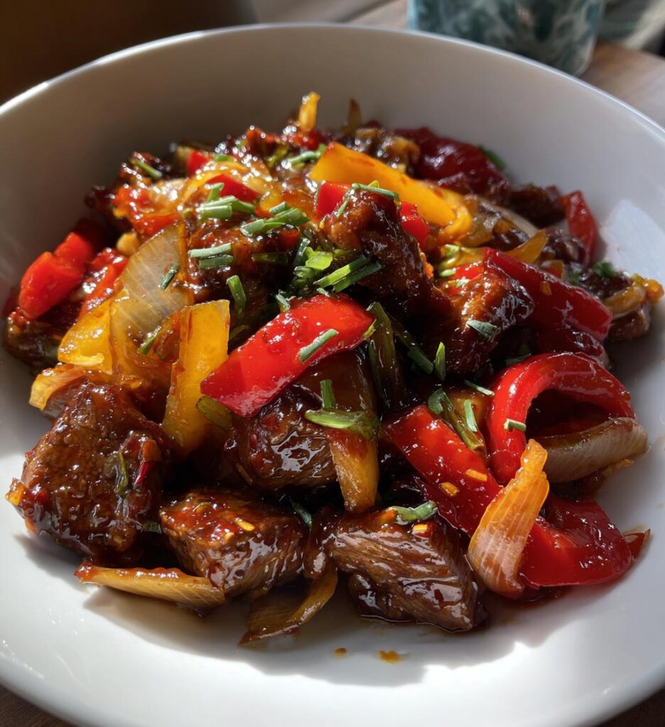Exotic Sweet Chili Beef Stir-Fry