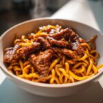 Sticky Beef & Noodles