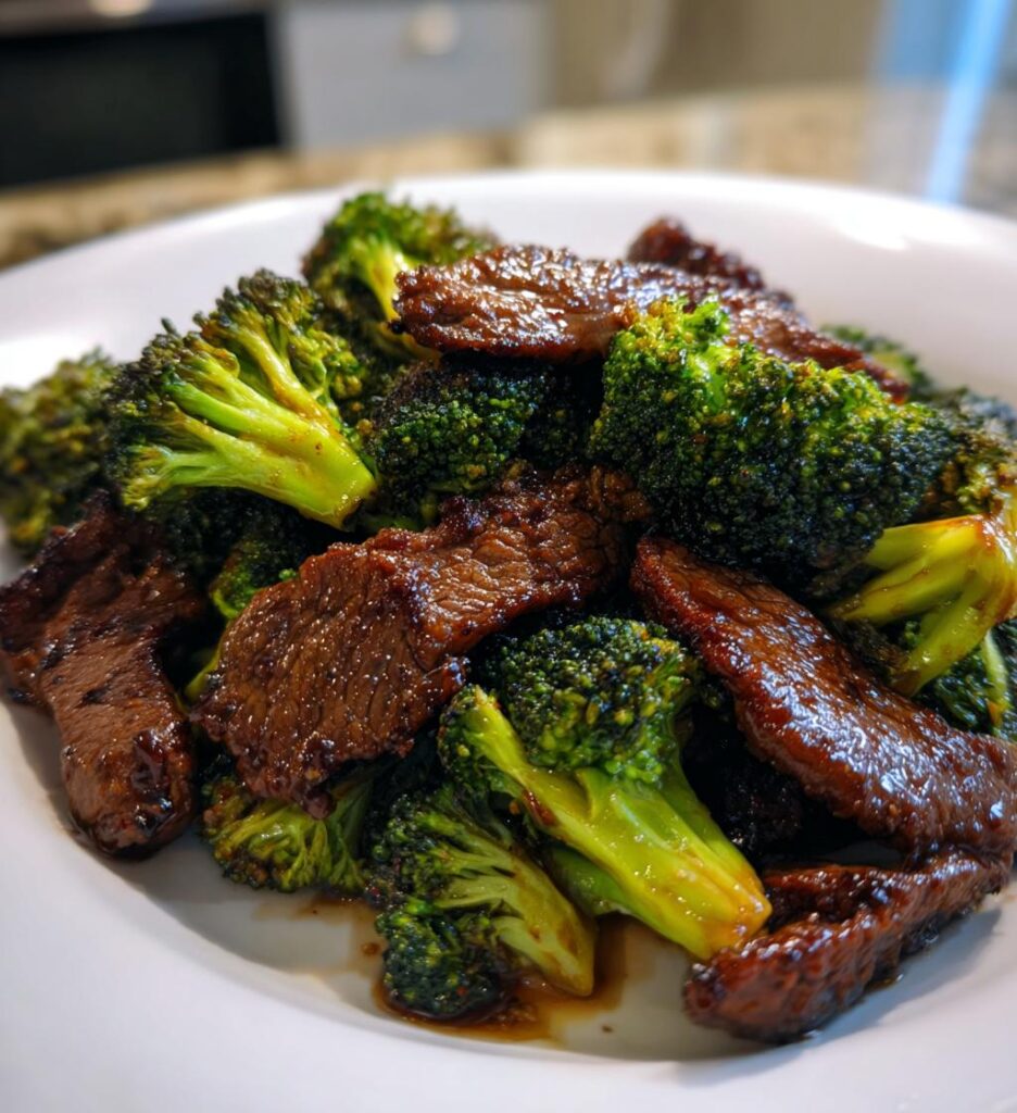 Air Fryer Beef and Broccoli