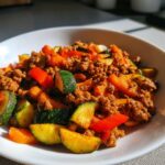 Air Fryer Beef and Veggies