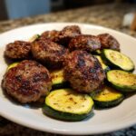 Air Fryer Beef and Zucchini