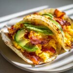 Air Fryer Breakfast Taco