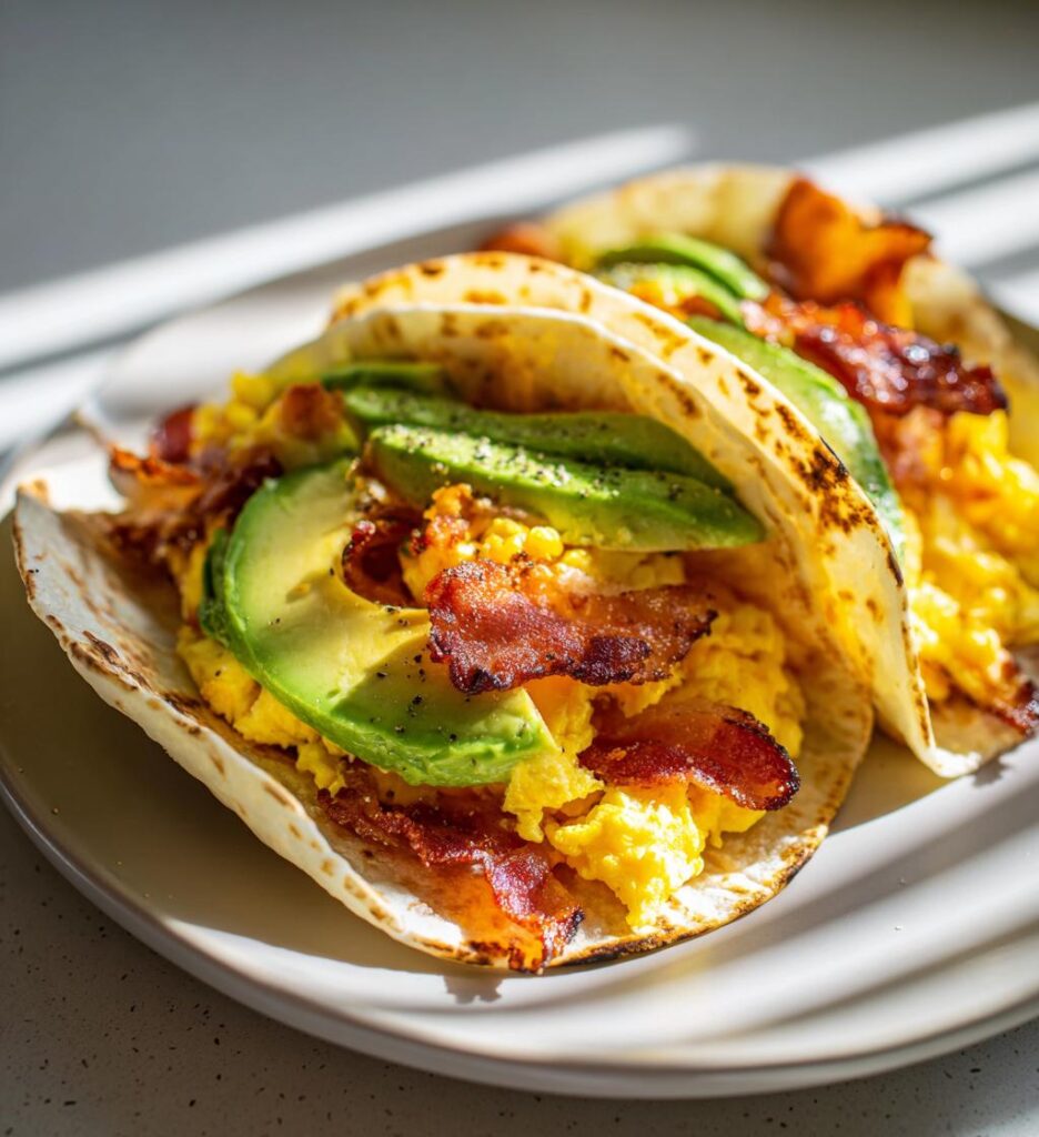 Air Fryer Breakfast Taco