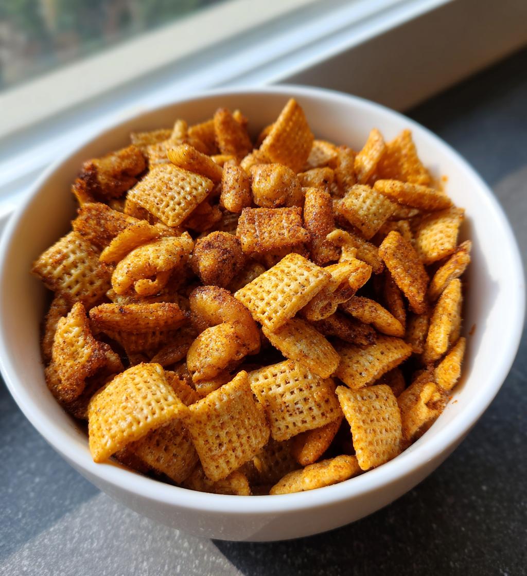 Air Fryer Chex Mix