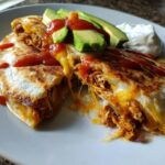 Air Fryer Chicken Quesadillas