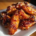 Air Fryer Chicken Wings with Honey and Sesame