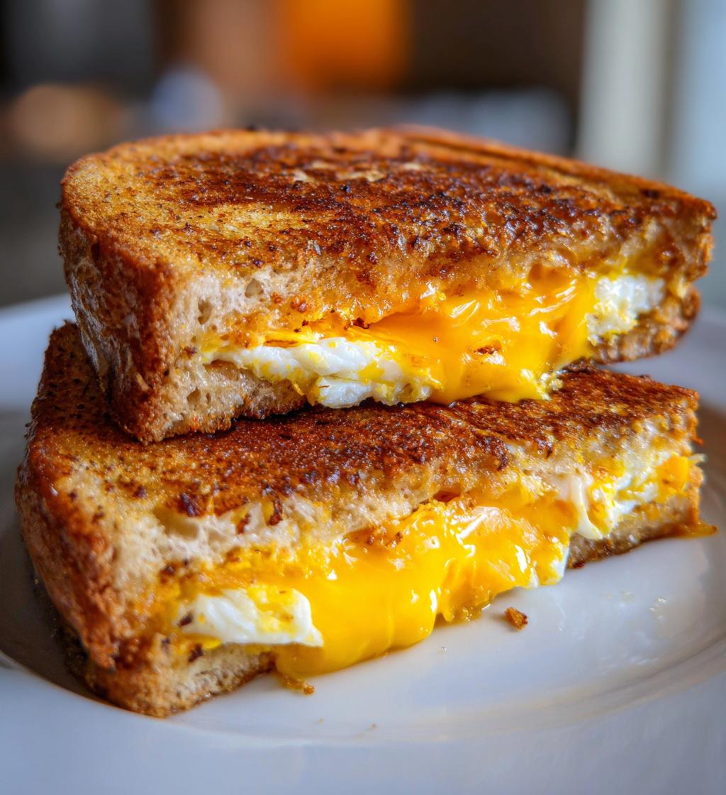 Air Fryer Egg Sandwich