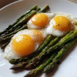 Air Fryer Egg and Asparagus