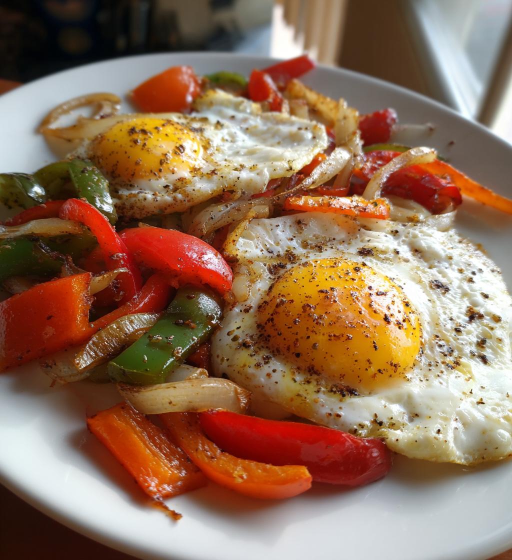 Air Fryer Egg and Veggies