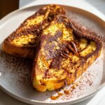 Air Fryer French Toast with Chocolate