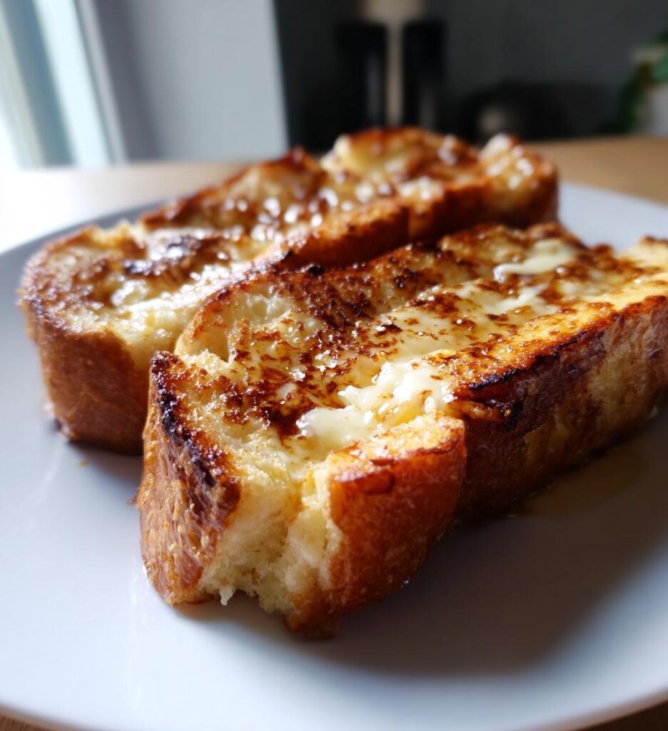 Air Fryer French Toast with Nutella