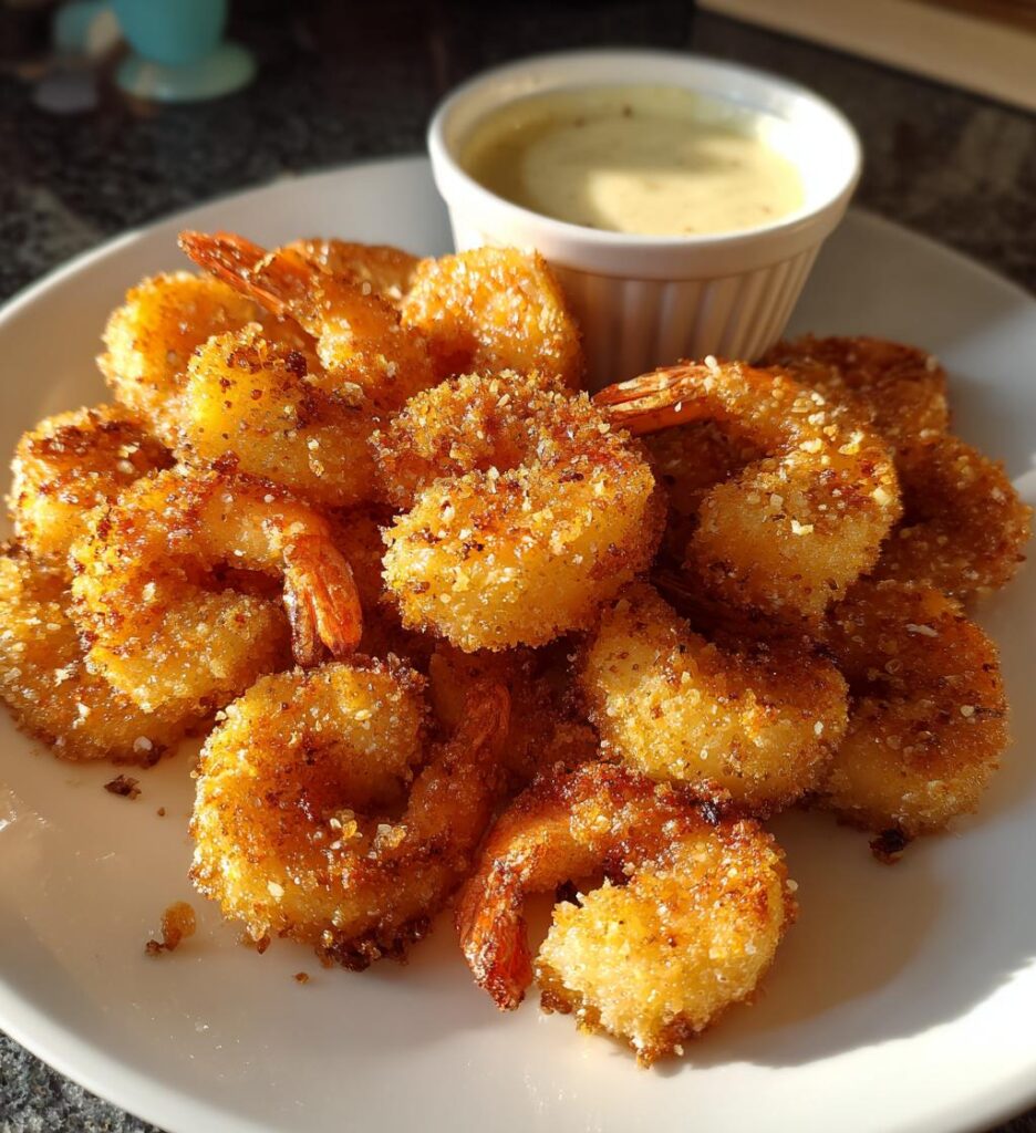 Air Fryer Frozen Breaded Shrimp