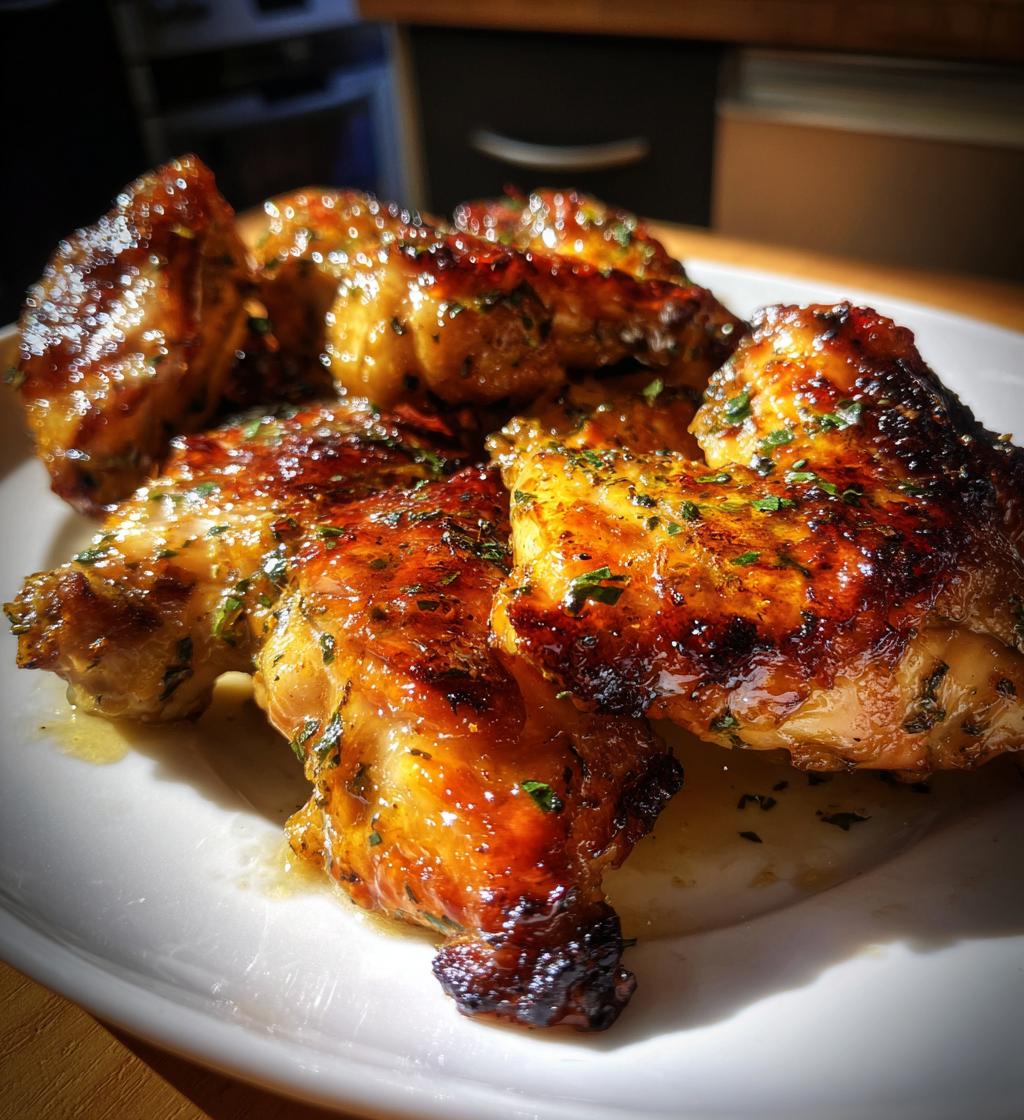 Air Fryer Garlic Butter Chicken