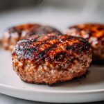 Air Fryer Hamburgers