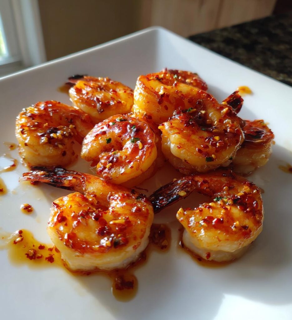 Air Fryer Honey Lime Shrimp