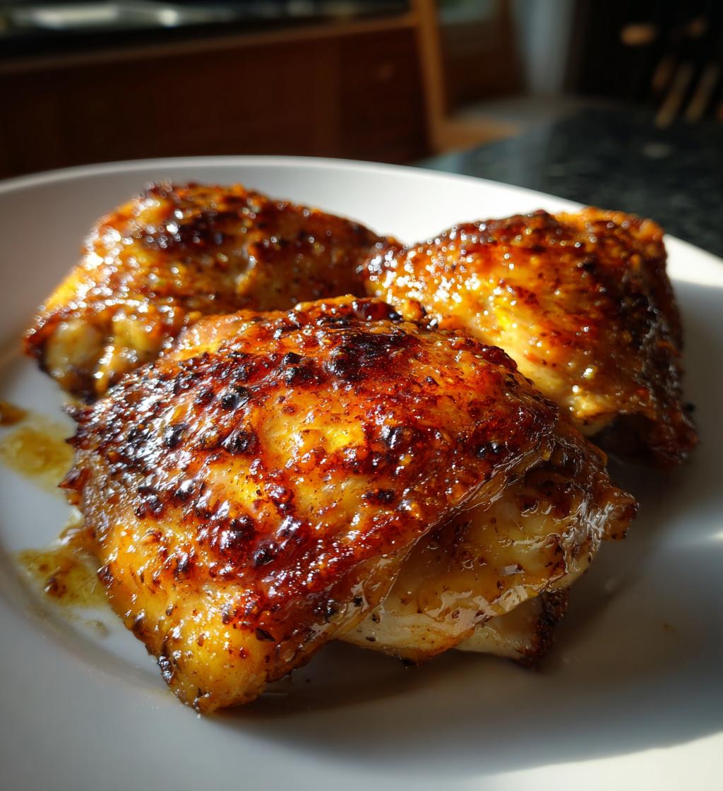 Air Fryer Honey Mustard Chicken