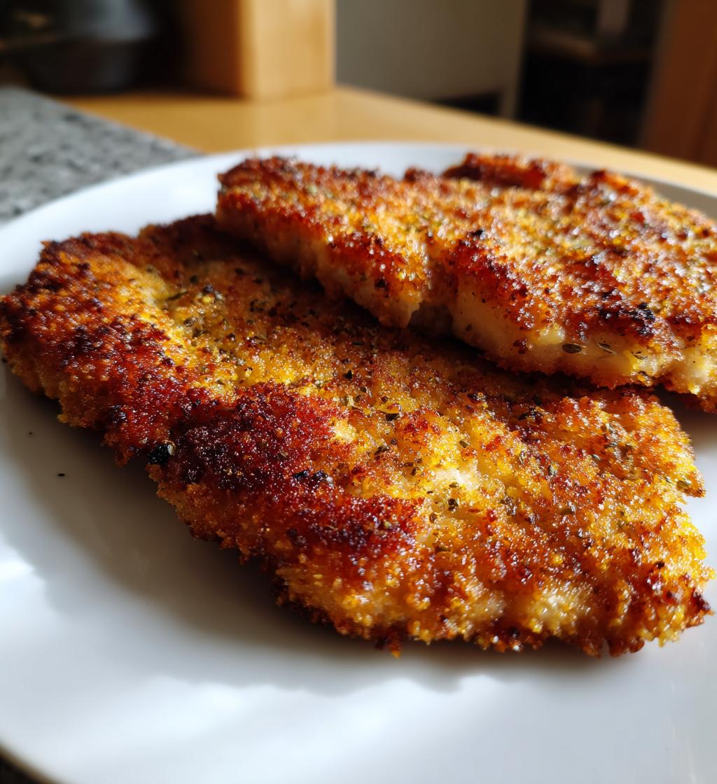Air Fryer Pork Milanese