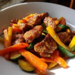 Air Fryer Pork and Veggies