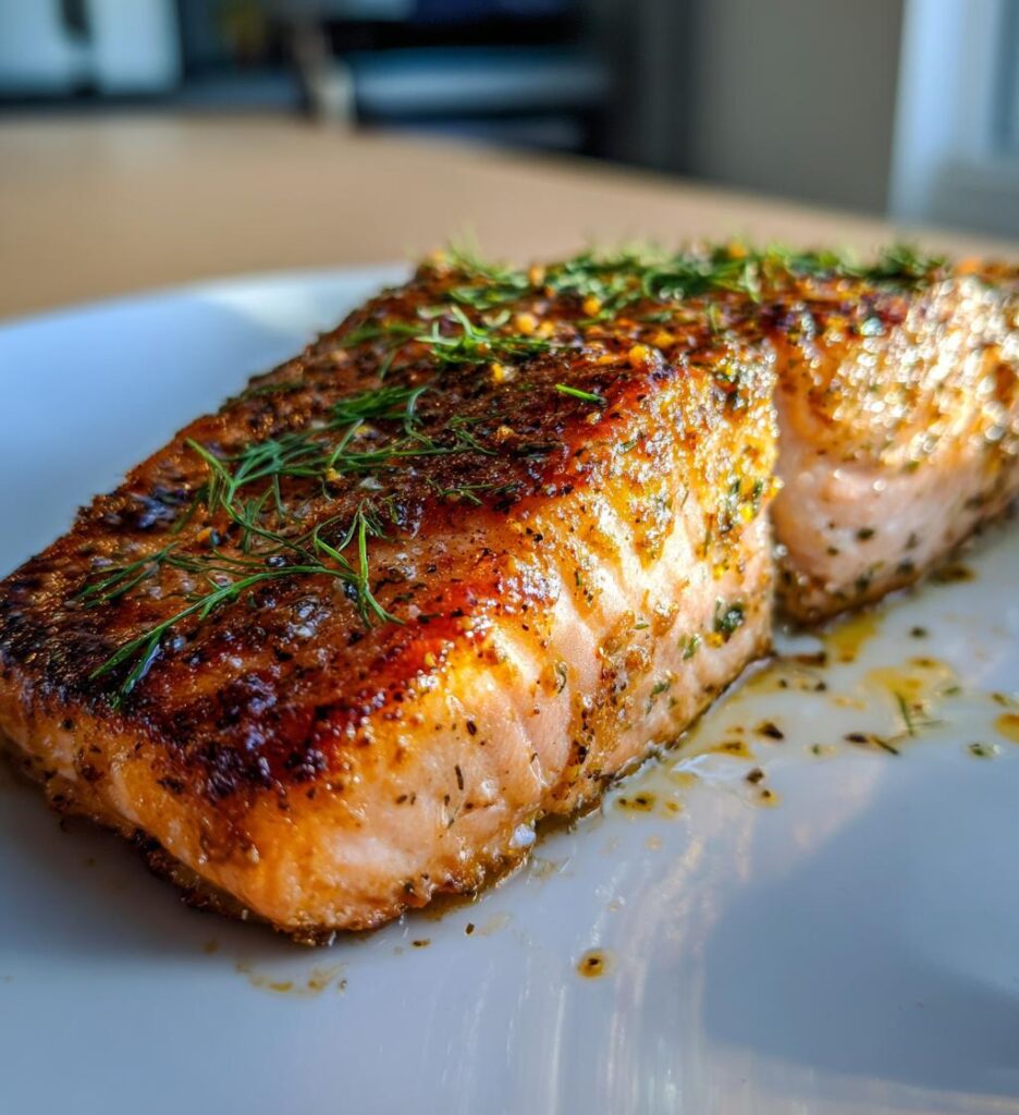 Air Fryer Salmon