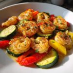Air Fryer Shrimp and Veggie