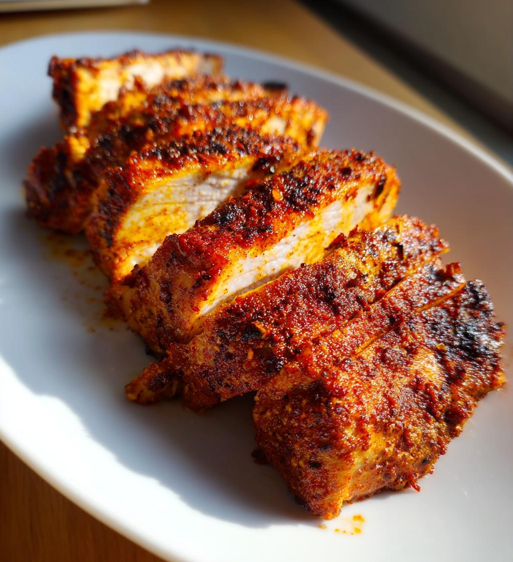 Air Fryer Spicy Pork