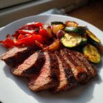 Air Fryer Steak and Veggies