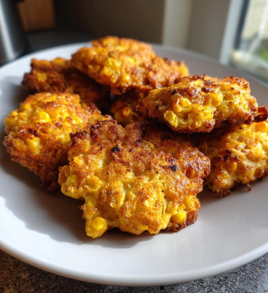 Air Fryer Sweetcorn Fritters