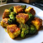 Air Fryer Tofu and Broccoli