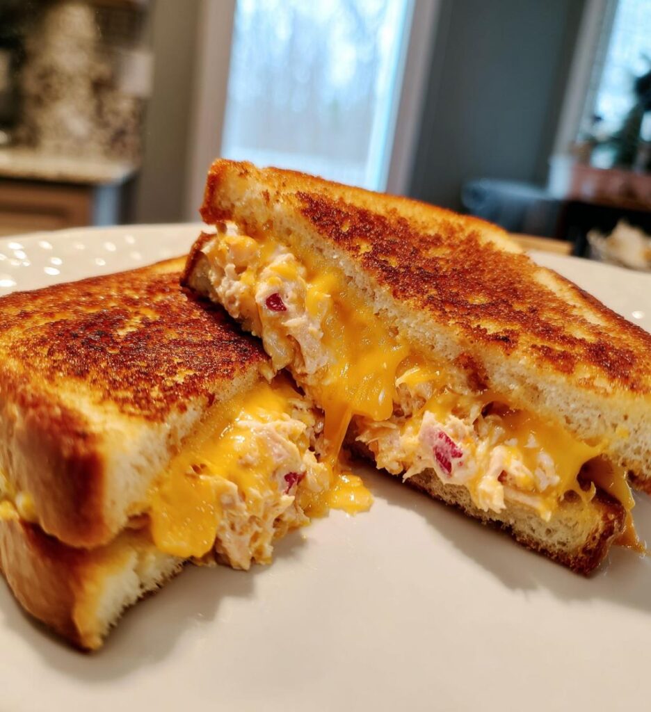 Air Fryer Tuna Melt