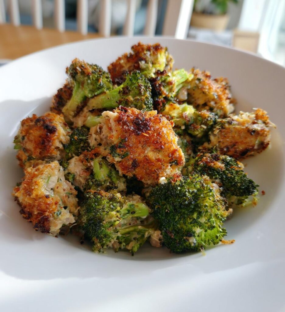 Air Fryer Tuna and Broccoli
