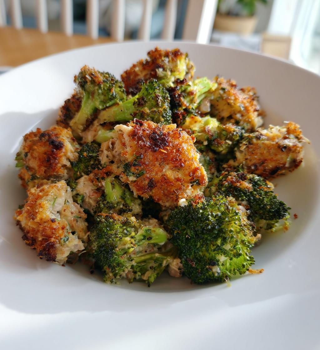 Air Fryer Tuna and Broccoli