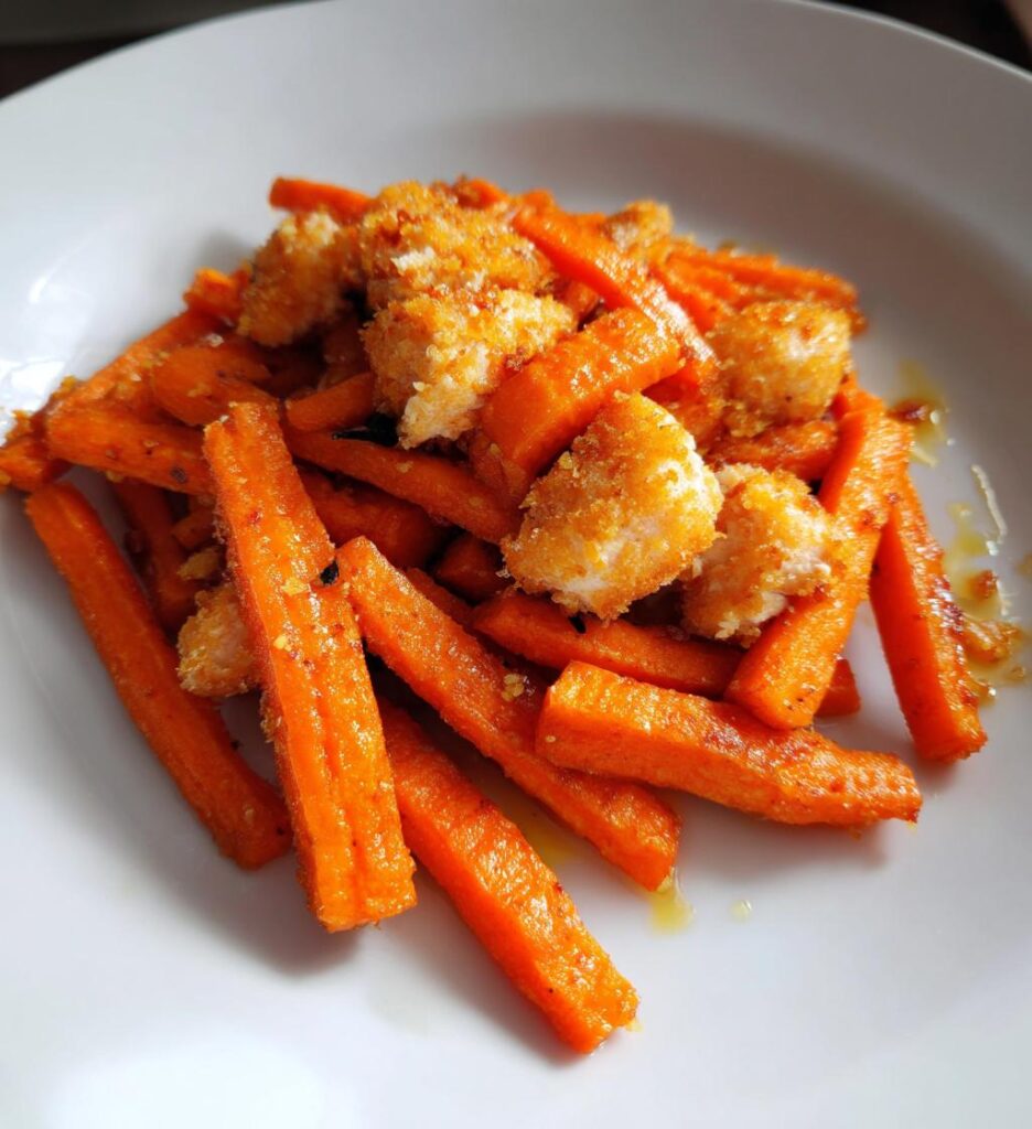 Air Fryer Tuna and Carrot