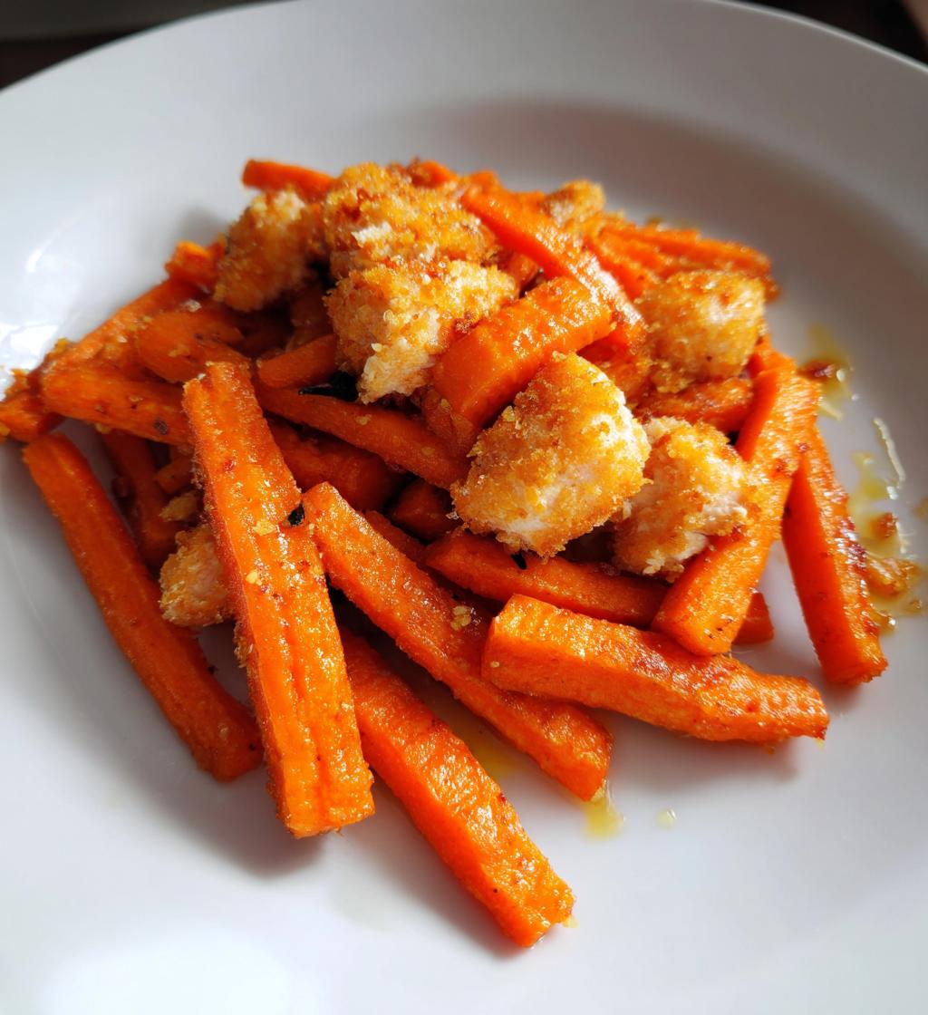 Air Fryer Tuna and Carrot