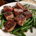 Air Fryer Tuna and Green Beans