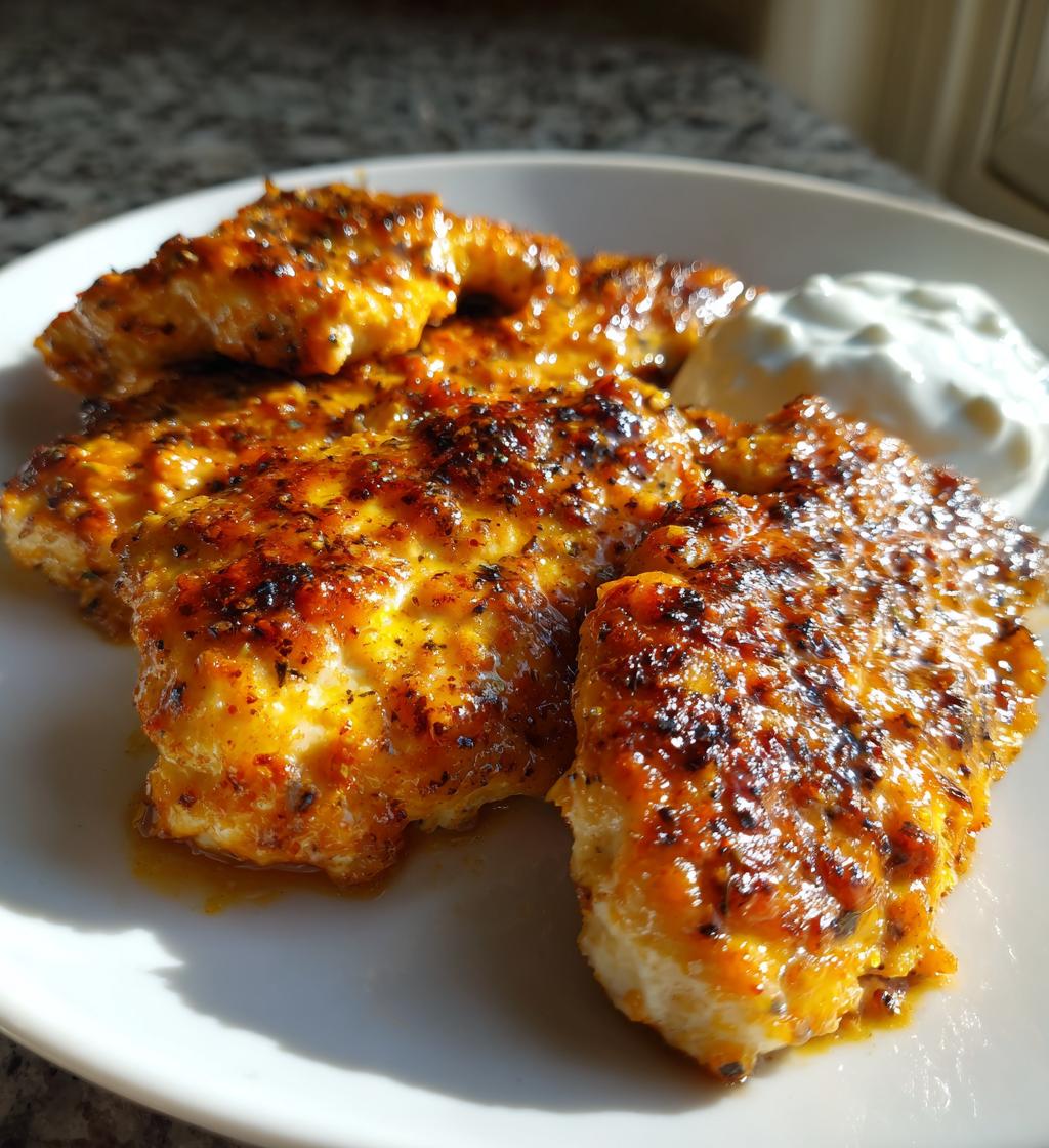4-Ingredient Ranch Chicken fillets