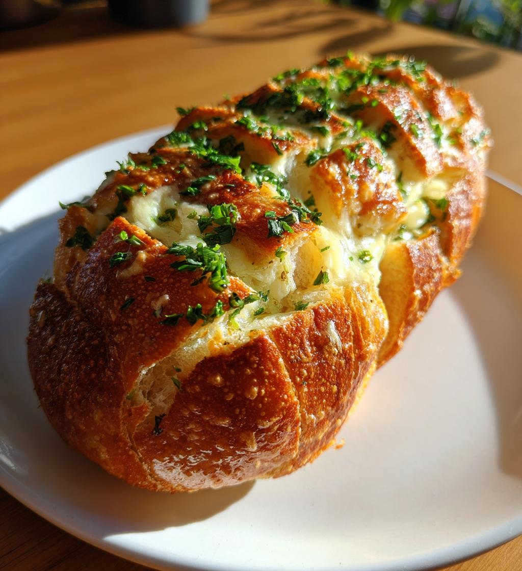 Addictive Garlic Bread