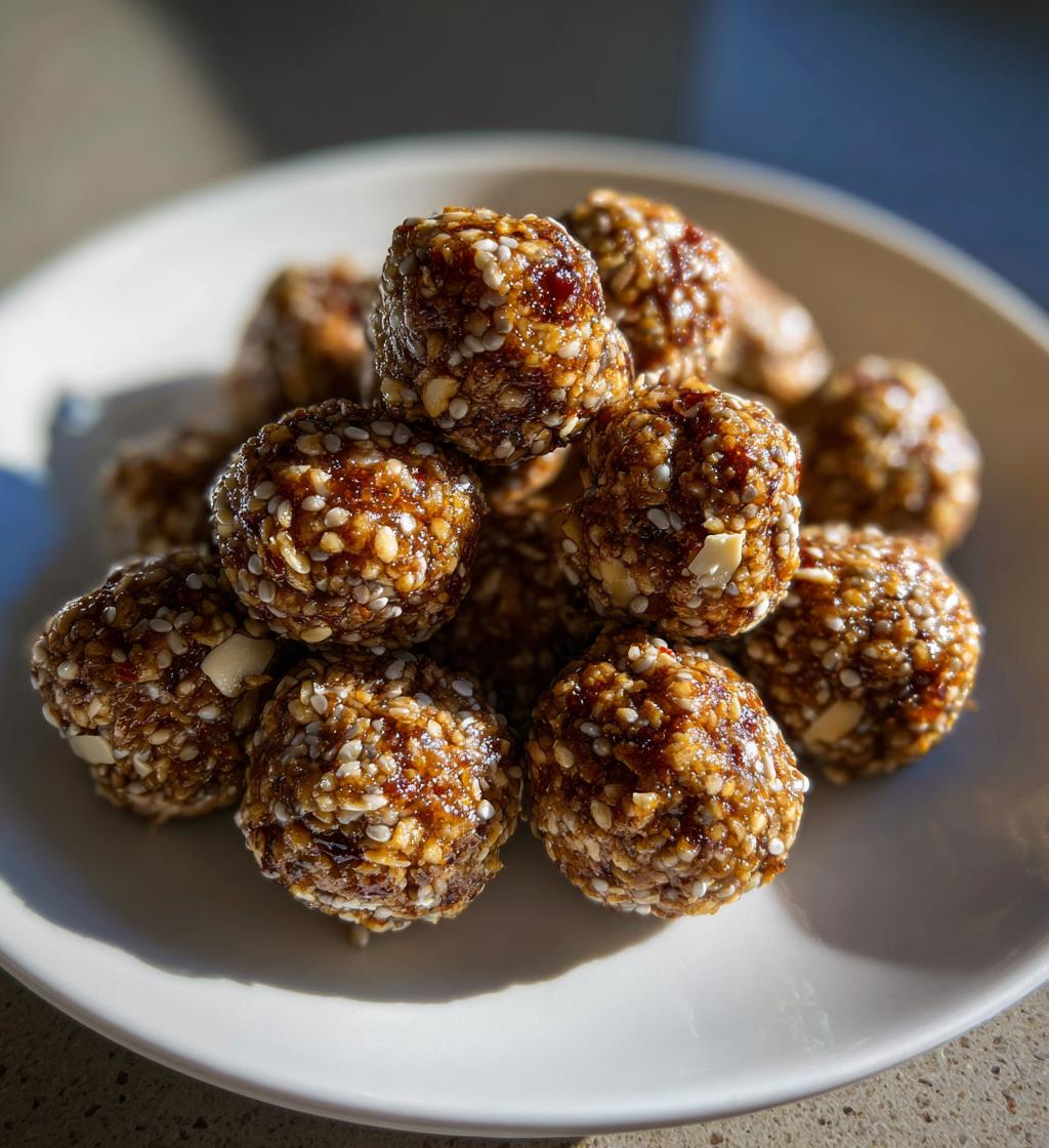 Almond-Chia Energy Bites