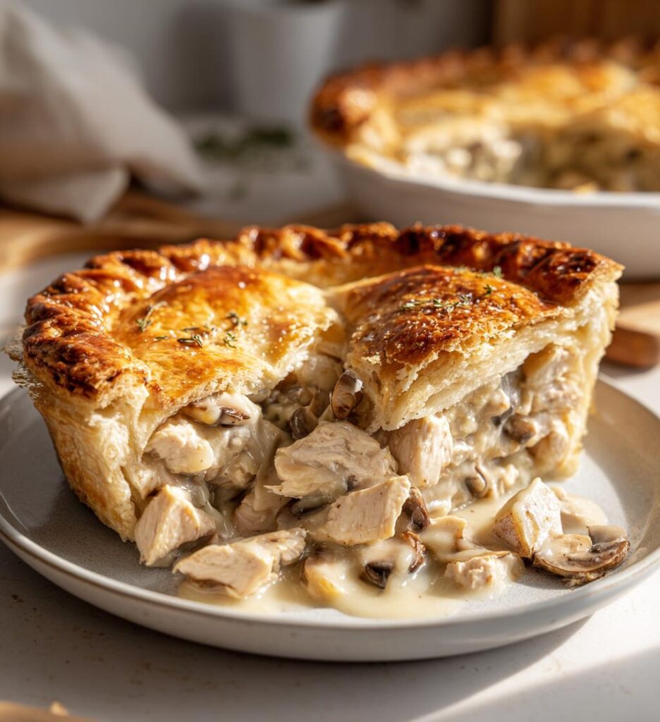 Chicken and Mushroom Pie