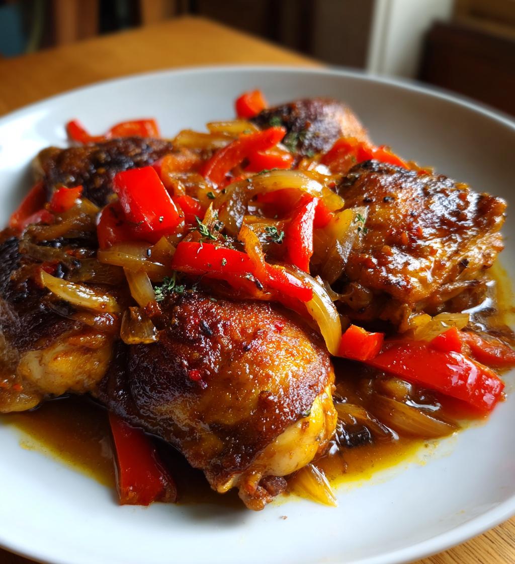 Easy Spanish Chicken