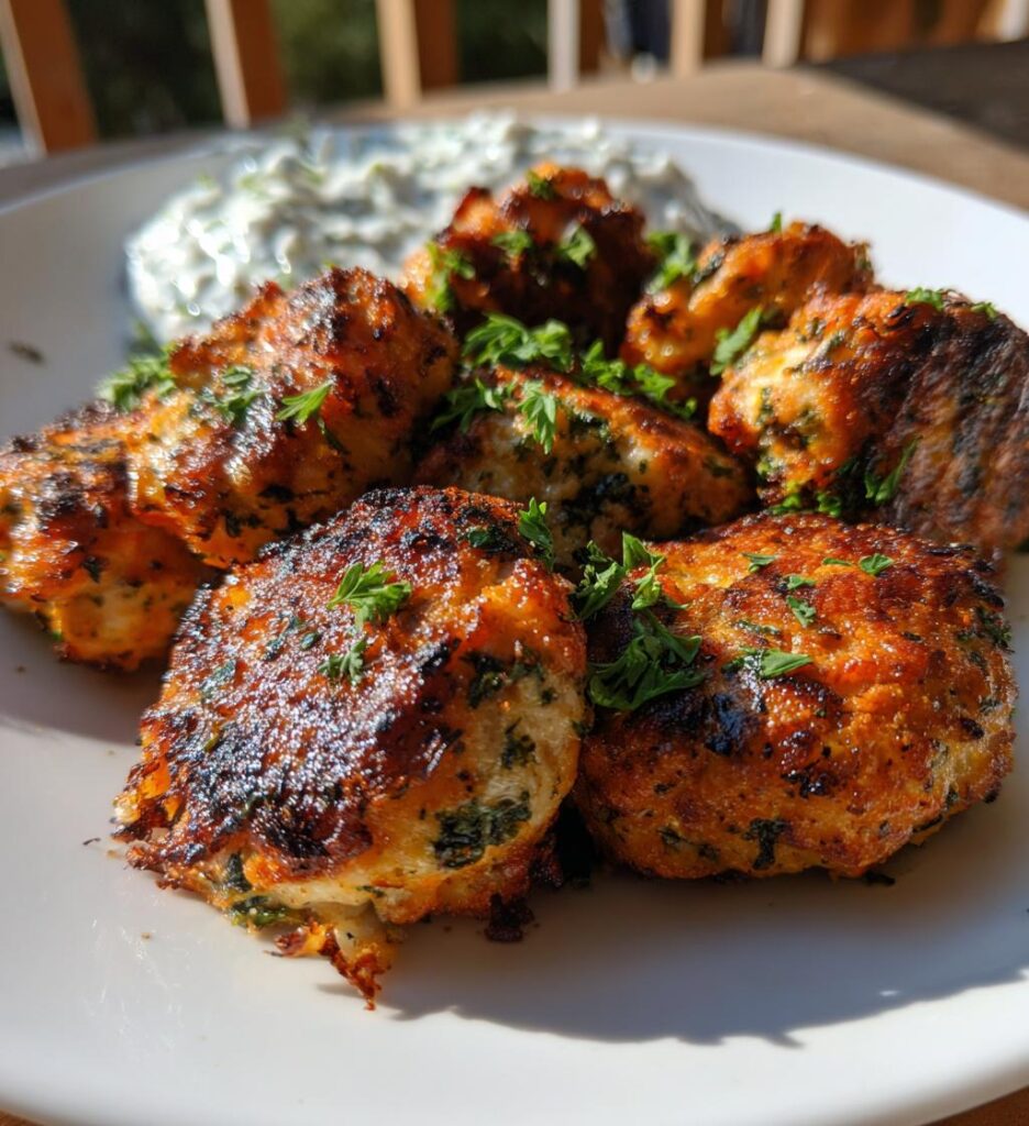 Greek Chicken Meatballs