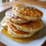 Greek Yogurt Lemon Poppy Seed Pancakes