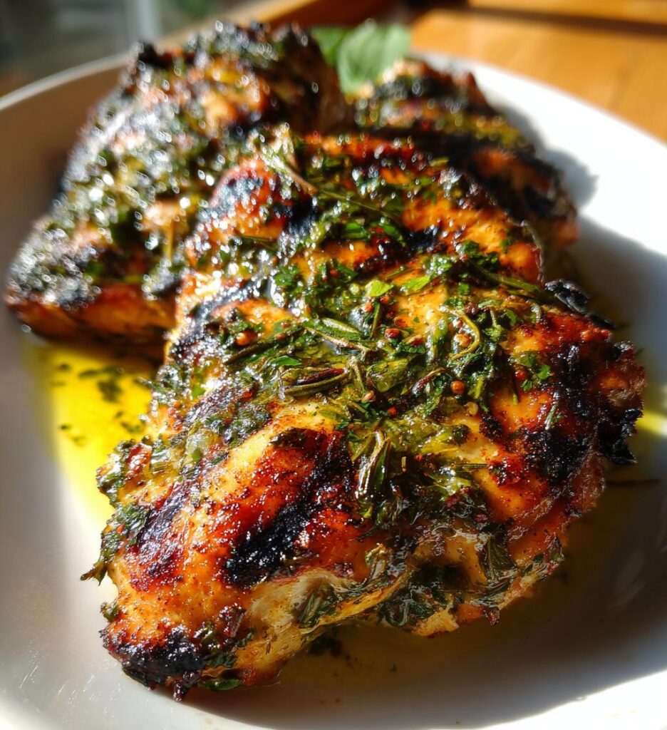 Green Goddess Grilled Chicken