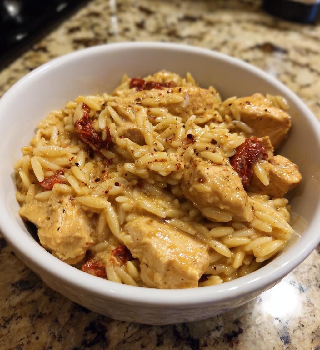 Marry Me Chicken Orzo (One Pan Recipe)
