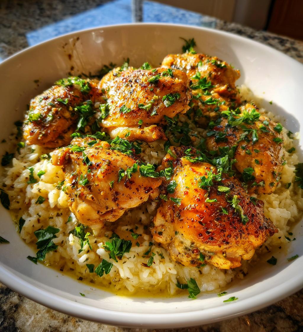 Mediterranean Chicken and Rice