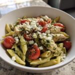 Pesto Chicken Pasta Salad