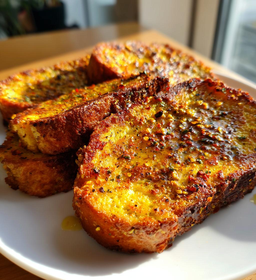 Savory Masala French Toast