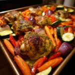 Sheet Pan Za'atar Chicken Thighs and Vegetables