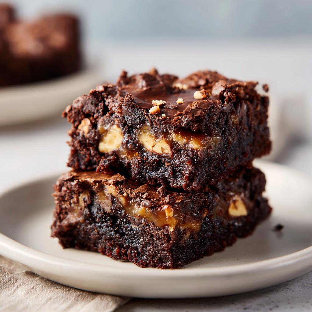 Snickers Bar Brownies