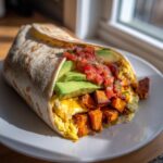 Sweet Potato Breakfast Burritos