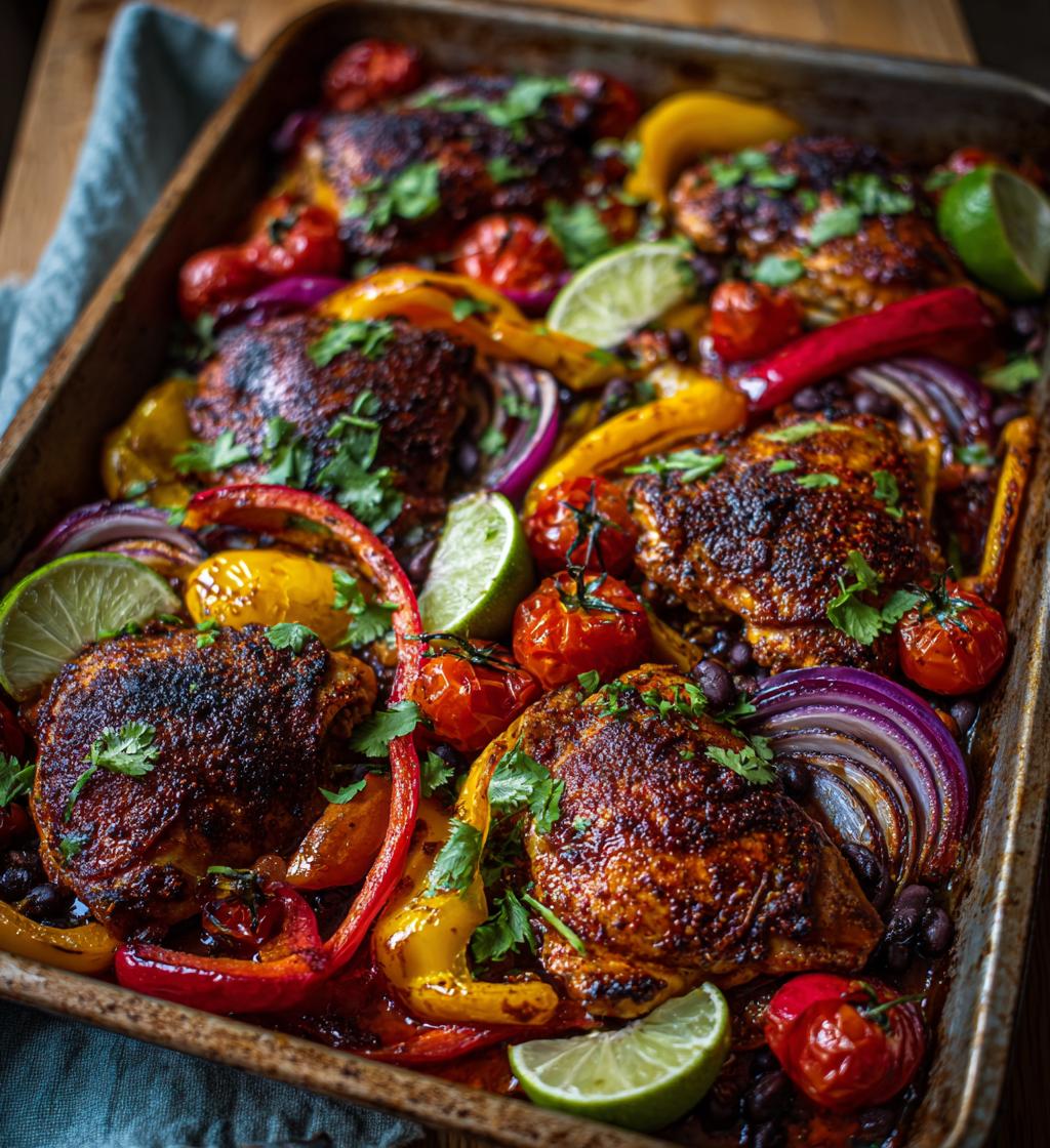 Tex Mex Chicken Traybake